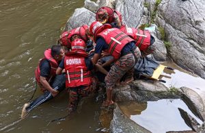 Remaja lemas di Air Terjun Lata Medang
