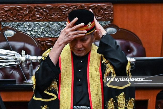 Tan Sri Wan Junaidi Angkat Sumpah Yang Dipertua Dewan Negara Ke-19