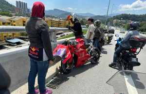 Penunggang motosikal berkuasa tinggi maut jatuh 30 meter di SUKE