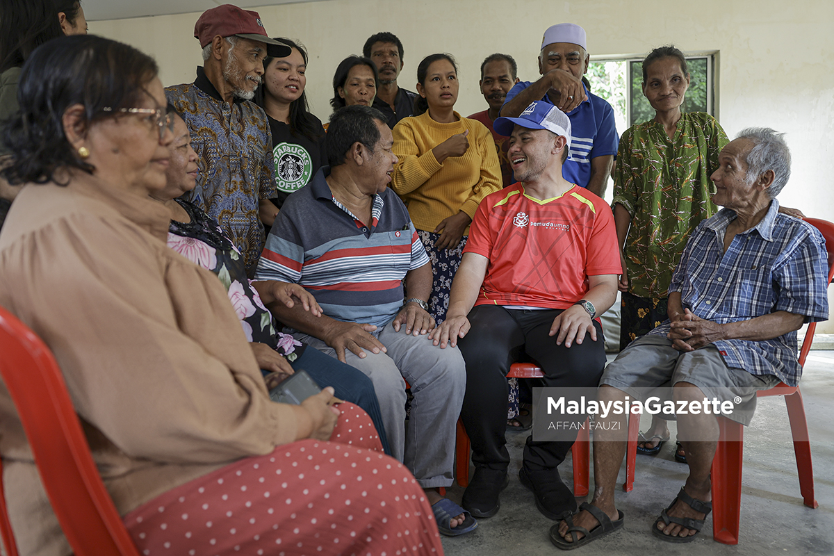 Calon BN Seri Menanti Kempen Undi Masyarakat Orang Asli