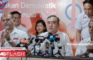 Tiada Siapa Lebih Besar Daripada Parti,” Kata Anthony Loke #MGFlash