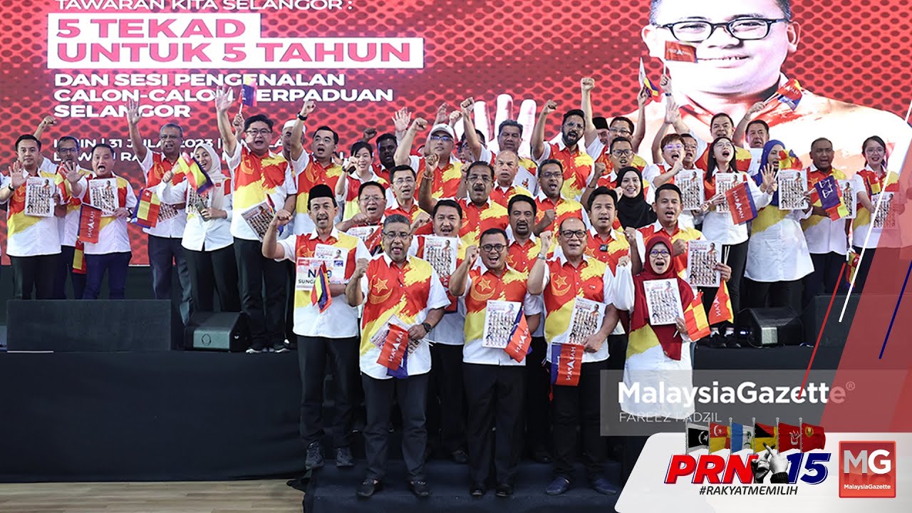 PRN15: MB Umum Tawaran 5 Tekad Untuk 5 Tahun Kepada Rakyat Selangor