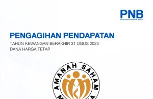 Agihan pendapatan ASM2 Wawasan 4.50 sen seunit