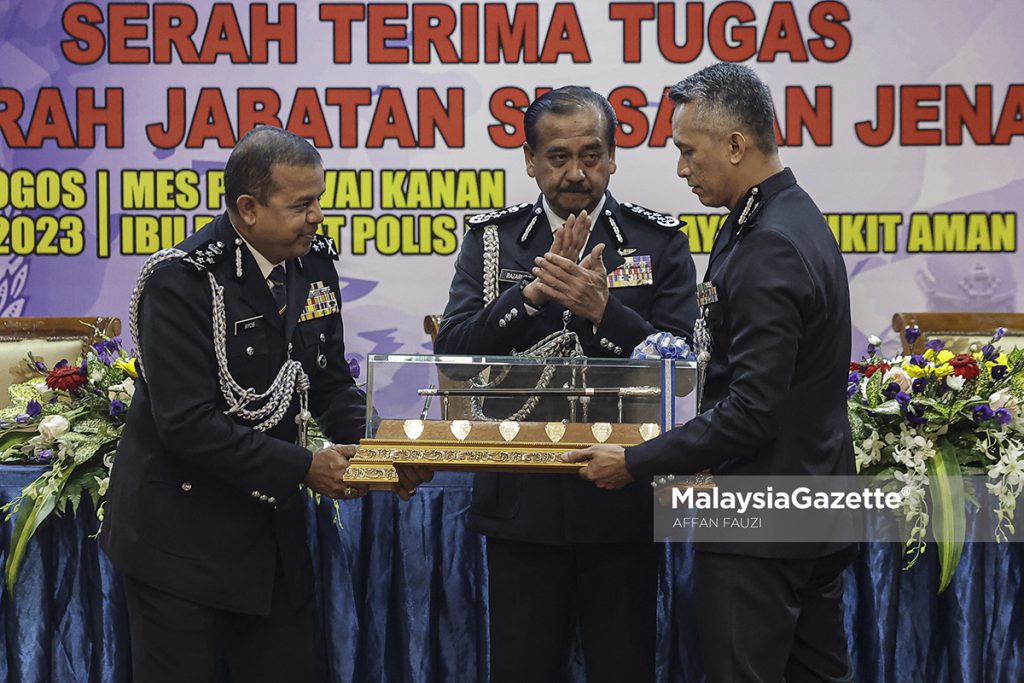 Serah Terima Tugas Pengarah Jabatan Siasatan Jenayah #PDRM