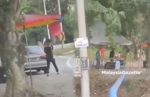 Polis buru lelaki berpistol rompak kedai durian