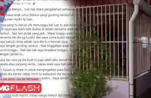 Pak Cik Hempas Bayi Selepas Dengar Bisikan, Tukang Gunting Lucah Diburu #MGFlash
