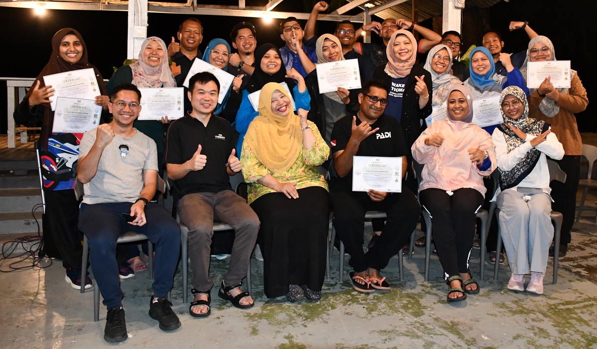 Wake Up Tioman! 30 pensyarah bergabung pulih terumbu karang