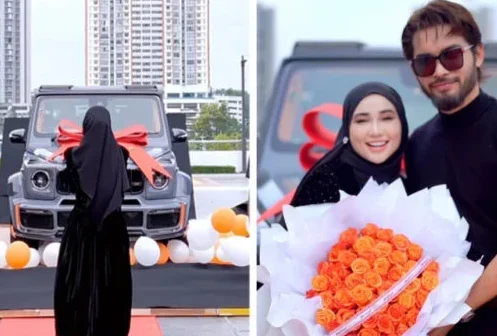 Suami hadiah Wawa Zainal kereta Brabus RM2.4 juta