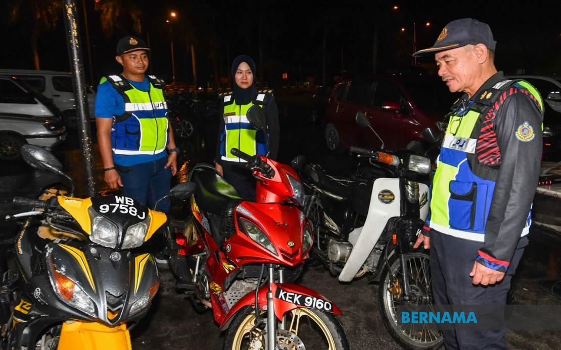 JPJ Kelantan sita 422 motosikal, kenderaan sejak 1 Sept
