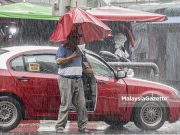 Semenanjung, Sabah, Sarawak diramal ribut petir hingga malam