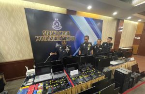Lapan sindiket tipu online di kondo mewah diserbu, 155 individu diberkas