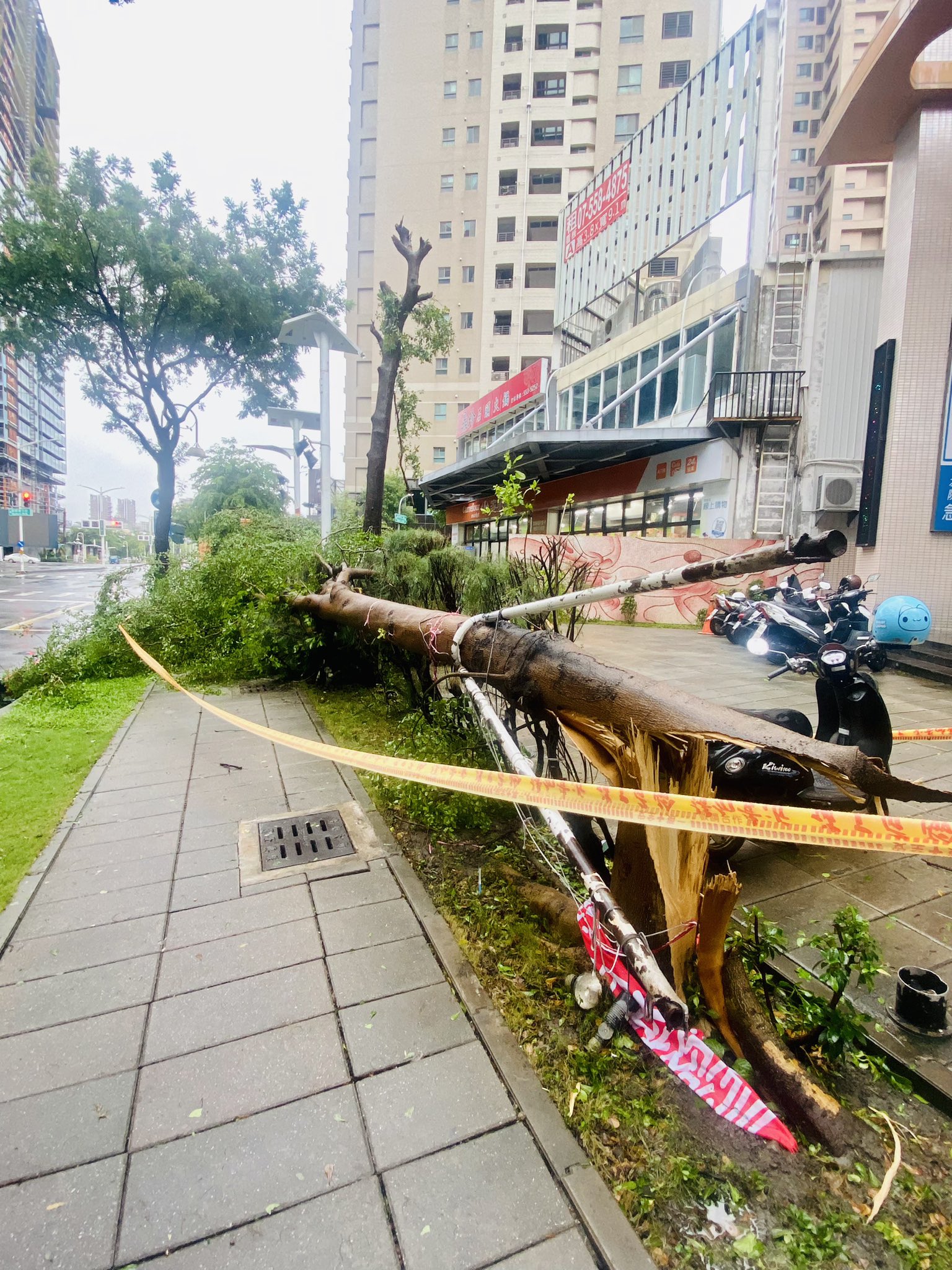 Lebih 40 cedera selepas Taufan Haikui melanda Taiwan