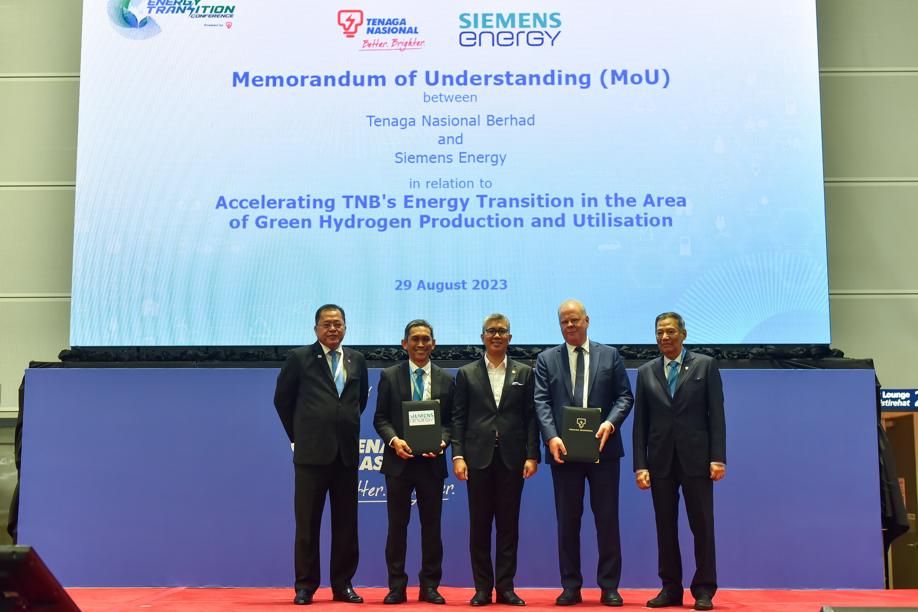 TNB dan Siemens Energy bergabung bangunkan hidrogen hijau