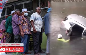 PRK Pelangai: 16,456 Pengundi Tentukan Nasib Calon. Nyaris Lemas Kenderaan Terperangkap Banjir #MGFlash
