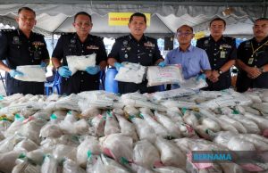 Polis Terengganu lupus dadah lebih RM6 juta