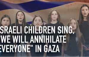 Kanak-kanak Israel nyanyi lagu sokong genosid di Gaza