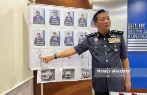 Polis buru lima lagi suspek rompak cip kasino