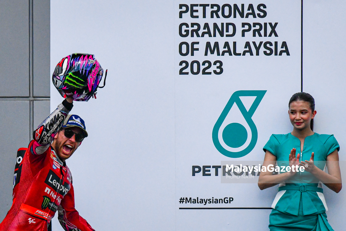 Enea Bastianini Juara Grand Prix Malaysia #MotoGP