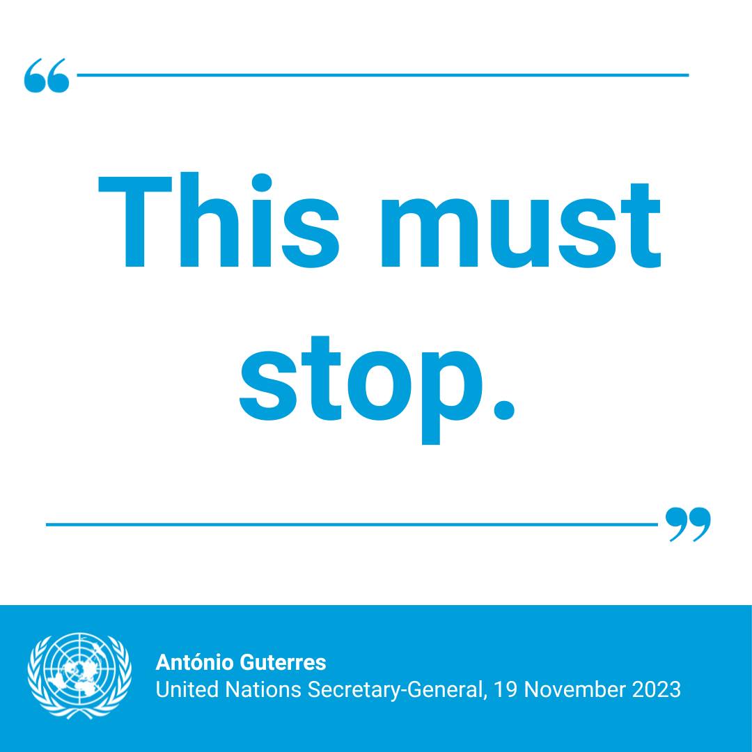 Tindakan askar Israel serang sekolah PBB tidak boleh diterima – Guterres
