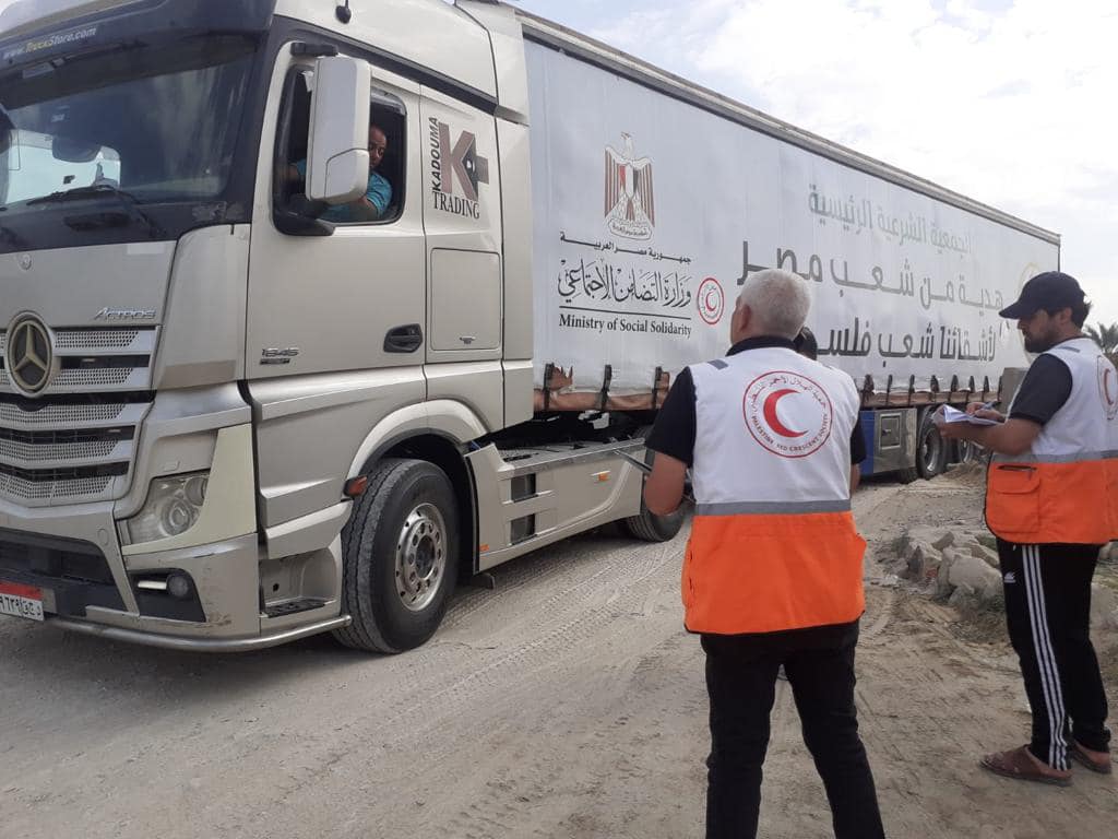 Palestin umum henti terima bantuan kerana trak kehabisan minyak