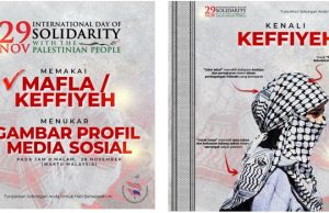 Hari Solidariti Palestin: Ops Ihsan ajak rakyat pakai keffiyeah esok