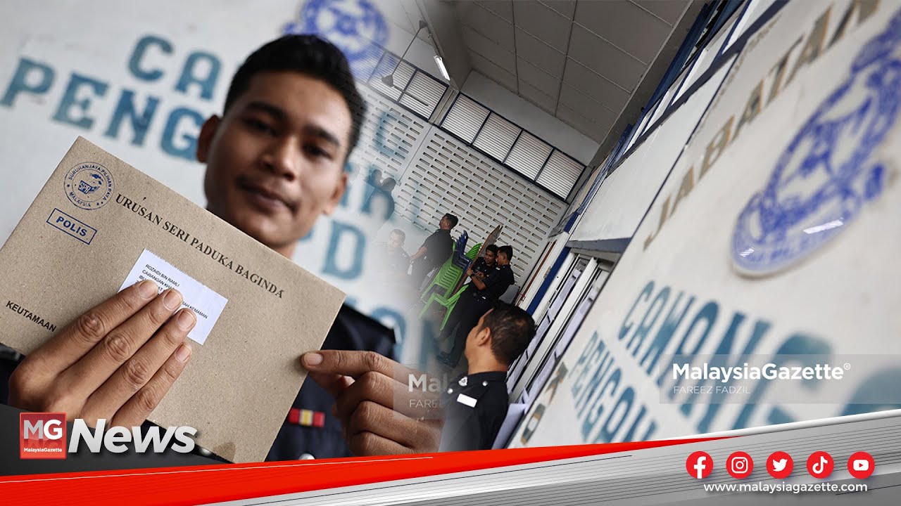 PRK Kemaman: 93 warga PDRM Dan Tentera Mengundi Pos