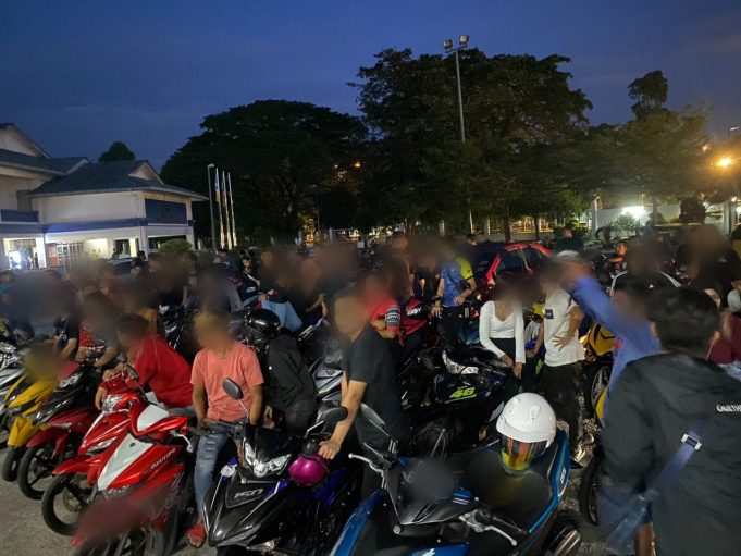 50 Motosikal Disita Dalam Ops Bersepadu Samseng Jalanan