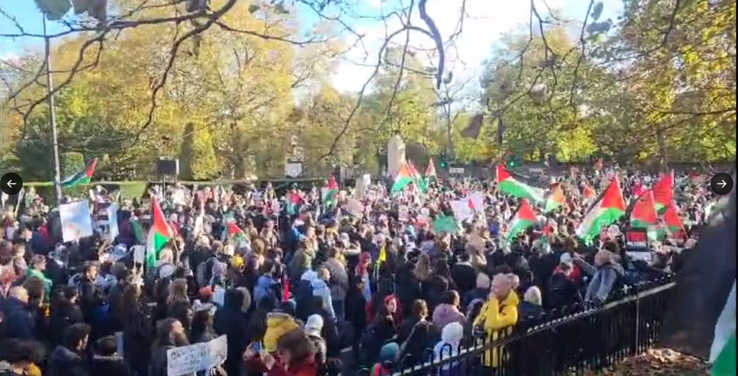 Rishi Sunak gelar 300,000 peserta pro-Palestin di London sebagai samseng