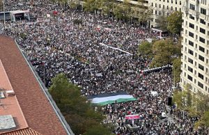 Bebaskan Palestin! bergema di Washington