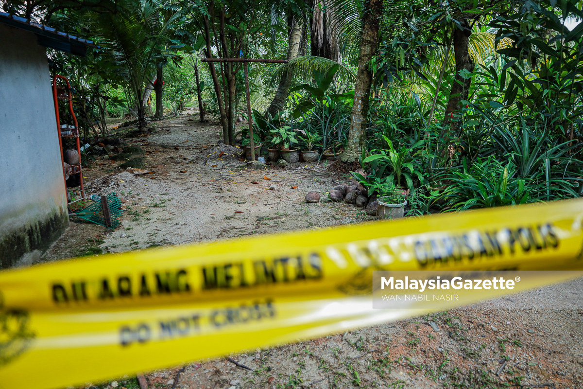 Polis temukan sehelai stoking dalam takungan air