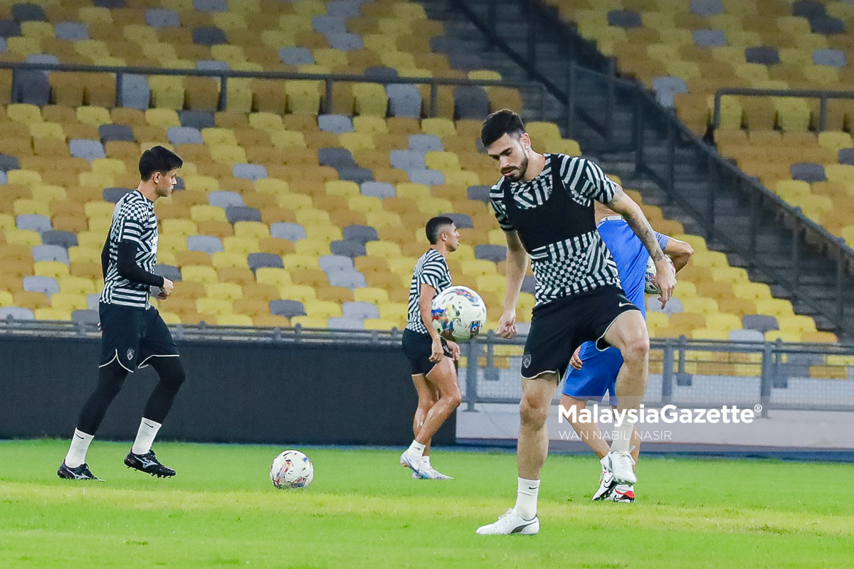 Sesi Latihan Jdt Dan Terengganu Fc Finalpialamalaysia2023