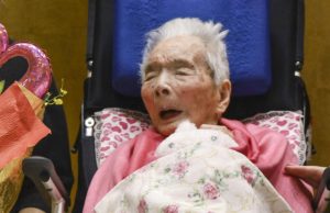 Fusa Tatsumi wanita tertua di Jepun meninggal dunia