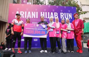 Ariani sumbang RM30,000 kepada Bulan Sabit Merah
