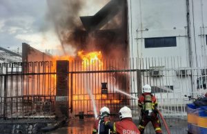 Empat cedera dalam insiden kebakaran bilik transformer di Petaling Jaya
