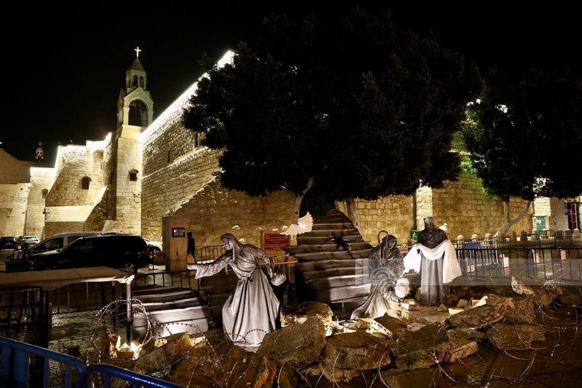 Tiada Krismas di tempat kelahiran Jesus di Bethlehem, Palestin