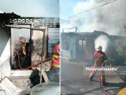 Enam rumah di Kampung Baru musnah dijilat api