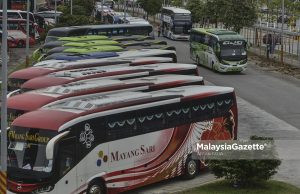12 bas ekspres disaman kerana tiada pemandu kedua