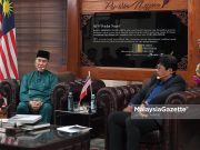 Bicara Tokoh bersama Yang di-Petua Dewan Negara, Tan Sri Datuk Sri Dr Wan Junaidi Tuanku Jaafar berjudul 'Akta Anti Lompat Parti dan Kestabilan Kerajaan' di Pejabat Majlis Profesor Negara, Kajang. Foto SYADILA AMARI, 19 JANUARI 2024.
