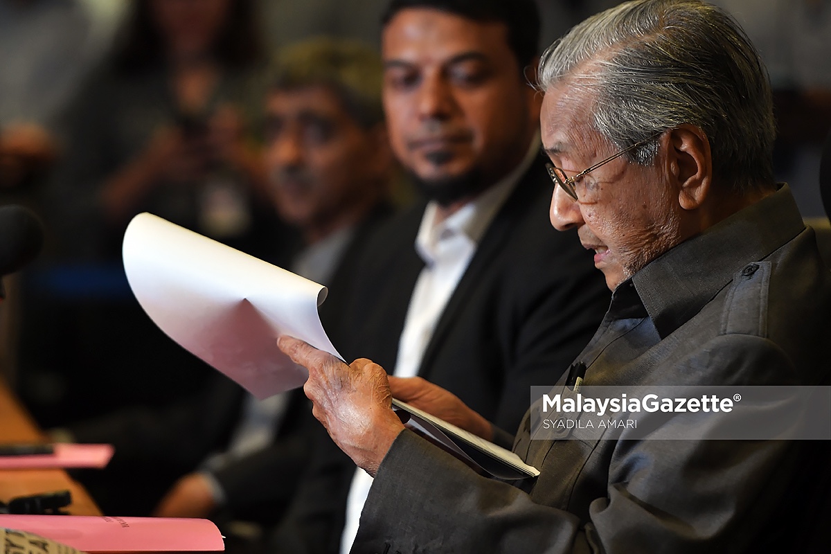 Mengapa Panggil Mirzan, Beritahu Apa Dakwaan Saya Boleh Pertahan - Mahathir