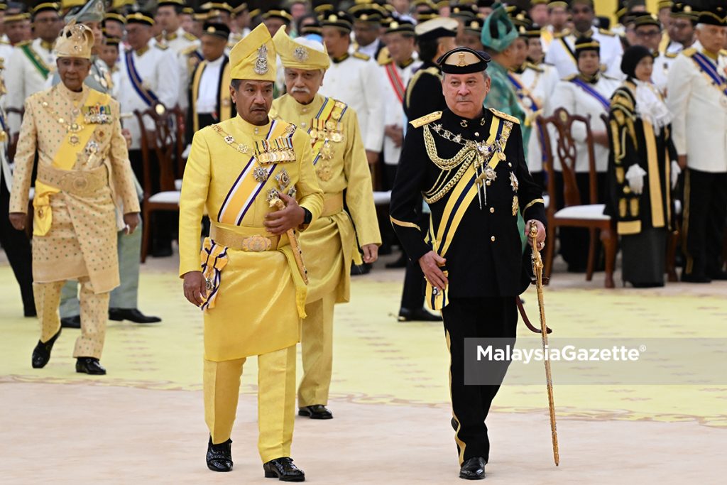 Istiadat Sultan Ibrahim Lafaz Sumpah Jawatan Yang Di-Pertuan Agong Ke-17