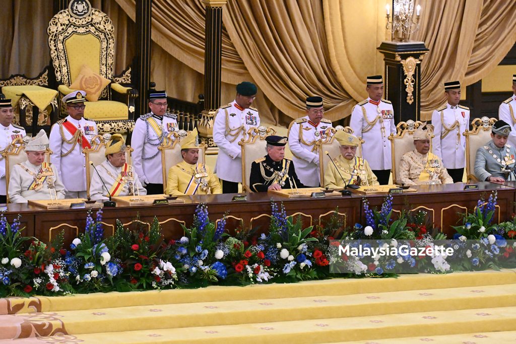 Istiadat Sultan Ibrahim Lafaz Sumpah Jawatan Yang Di-Pertuan Agong Ke-17