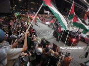Malam Terakhir Piket ‘Kepung Demi Palestin’