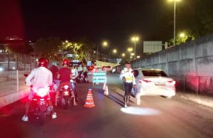 Ops Khas Ambang Tahun Baru oleh Trafik Ampang Jaya di Pandan Indah Kelmarin. Ihsan IPD Ampang