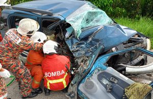 Dua SUV bertembung, Pengurus Koperasi Felcra maut
