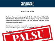 Kenyataan menghadap YDPA adalah palsu – PN