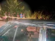 Lelaki ditemui rentung dalam kereta yang terbakar