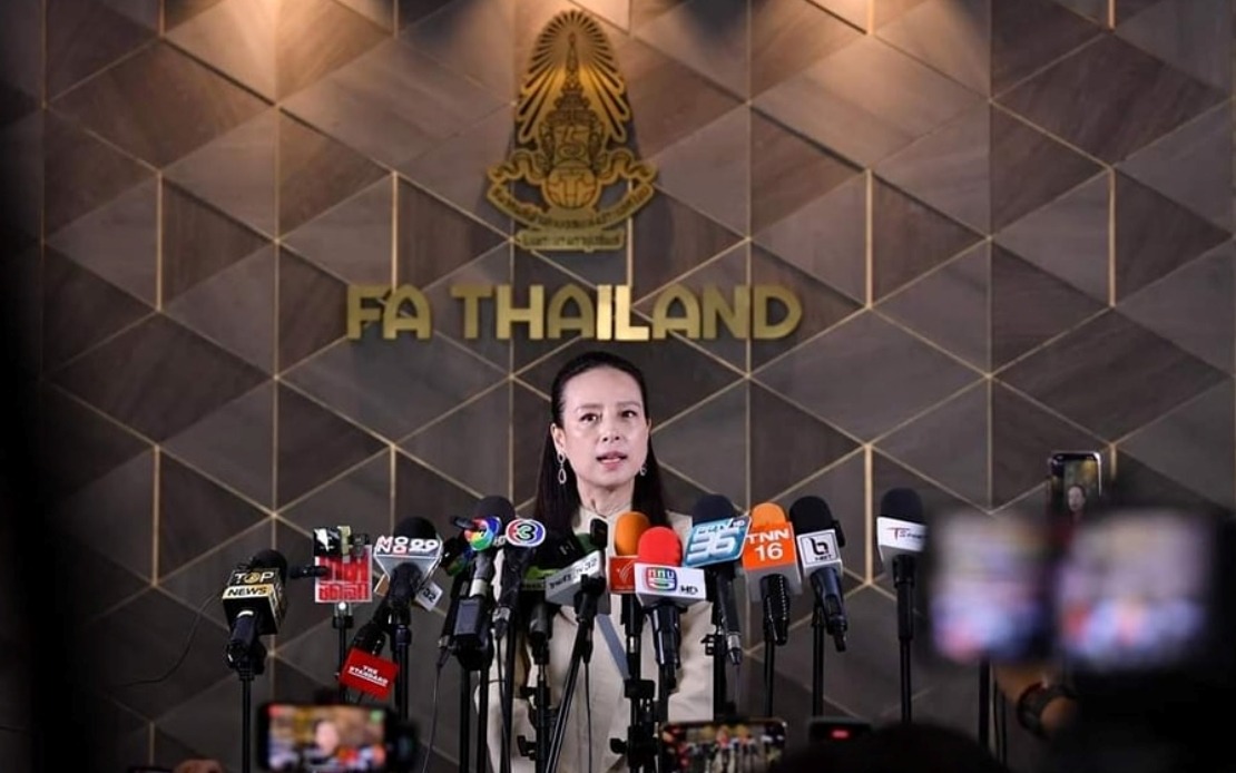 Wanita pertama dilantik Presiden Persatuan Bola Sepak Thailand