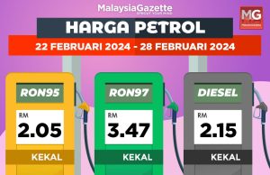 Harga petrol, diesel kekal