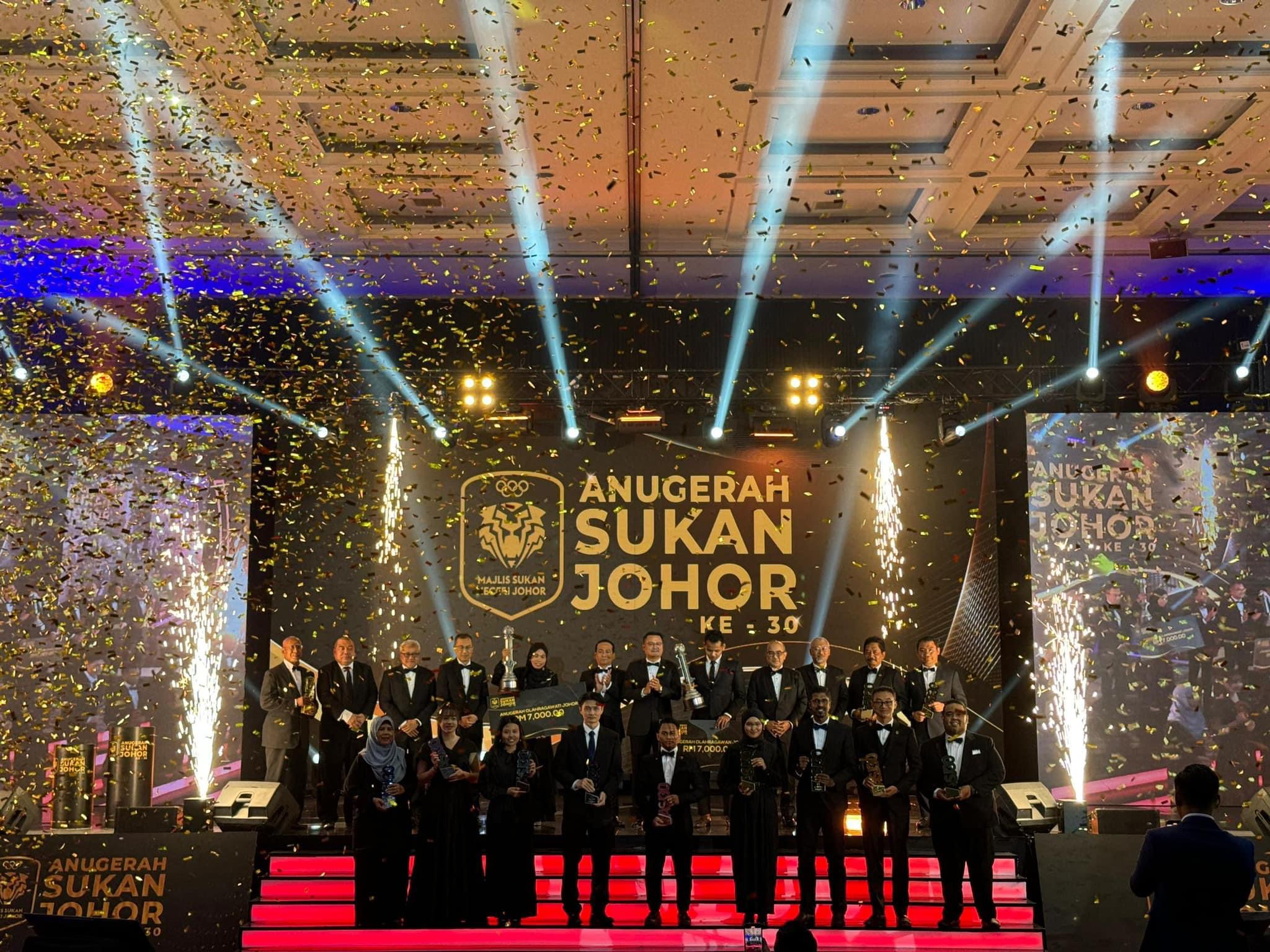 Muhammad Shah, Syasya dinobat olahragawan, olahragwati Johor 2023