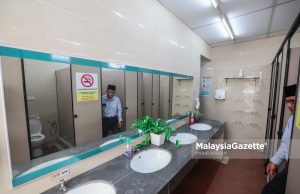 Bandar sejahtera kita bermula di tandas